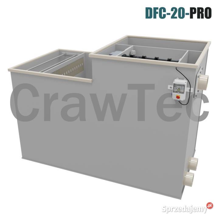 Kombinowany filtr bębnowy CrawTec DFC20PRO 20 mh małopolskie