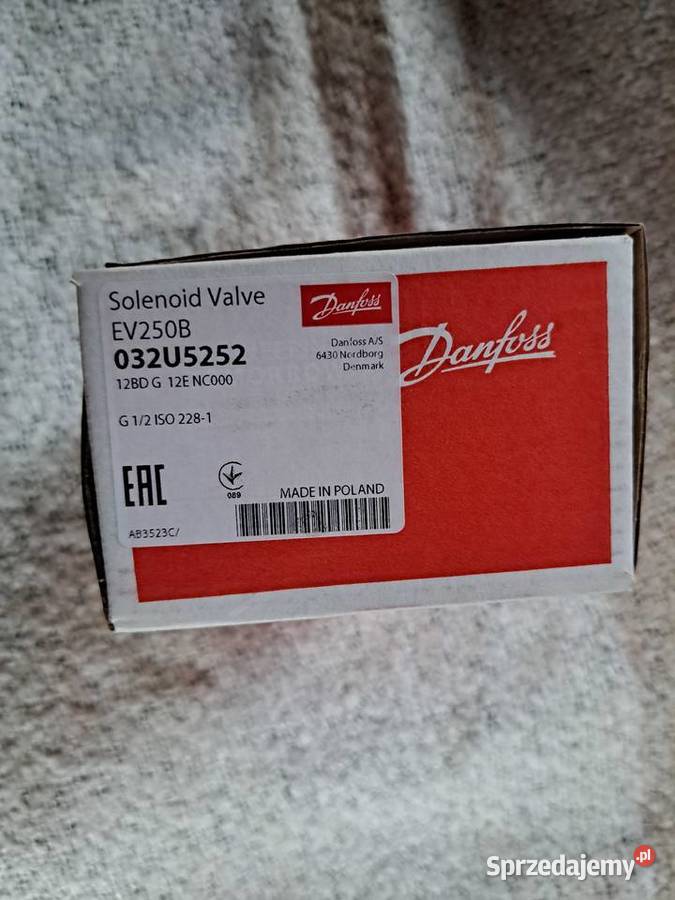 Zawór elektromagnetyc EV250B G 12 ISO 2281 12BD Warszawa