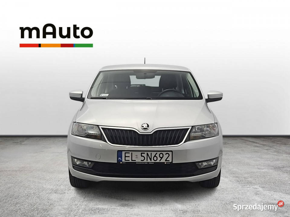 koda RAPID 10 TSI Ambition Z Polskiego Salonu elektryczne lusterka mazowieckie Warszawa