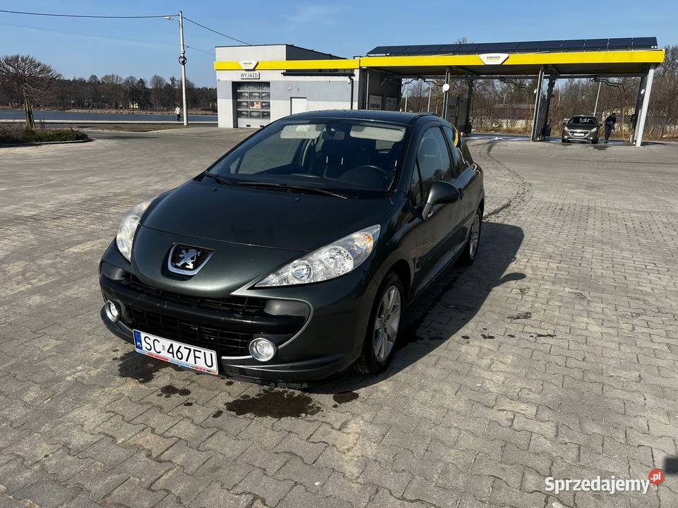 Peugeot 207 16 VTi 120 2008 Przebieg 122 3D komputer pokładowy