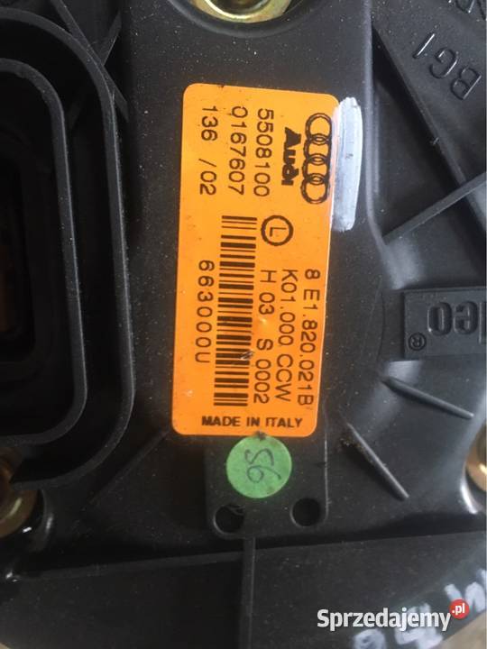 Dmuchawa kabiny audi a4 b6 8e1820021b osobowe pomorskie Chojnice