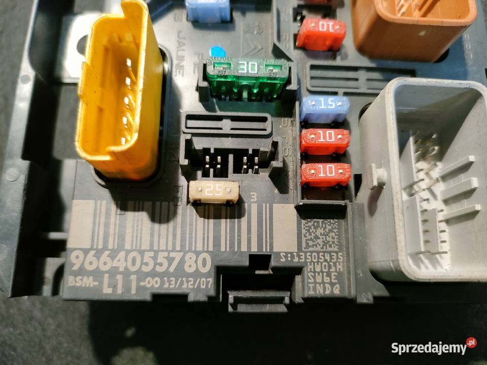 Citroen Peugeot moduł BSM L11 Skrzynki bezpieczników Swarzędz