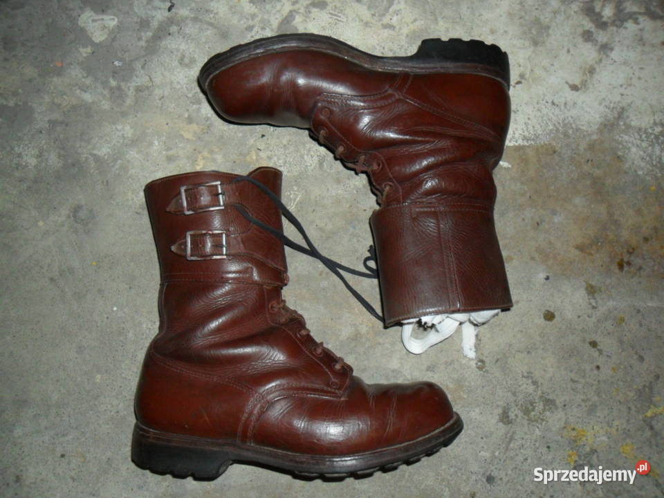 Buty wojskowe 1967 Polskie opinacze desanty 275 Żary