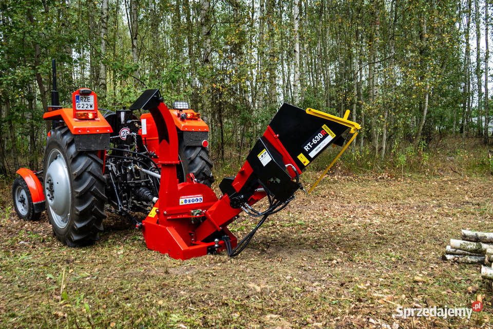 Rębak tarczowy REMET RT-630R == rolka hydraulincza == MODEL2026