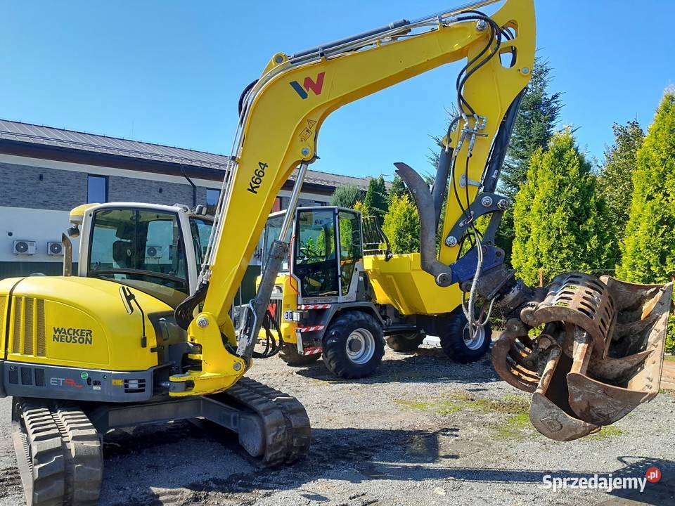 Koparka gąsienicowa Wacker Neuson ET90 2017r Maków Podhalański