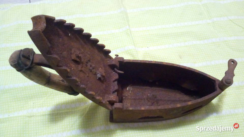 antyk żelazko stare