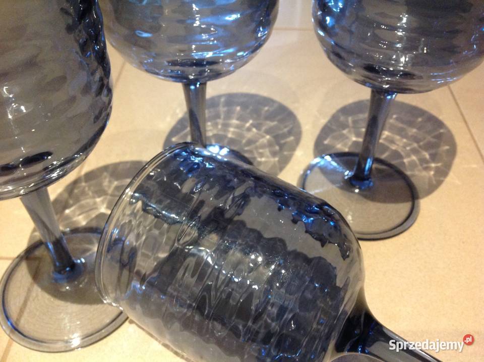 Piękne Duże Kielichy Home do Wody 4 j nowe Wyposażenie wnętrz lubuskie