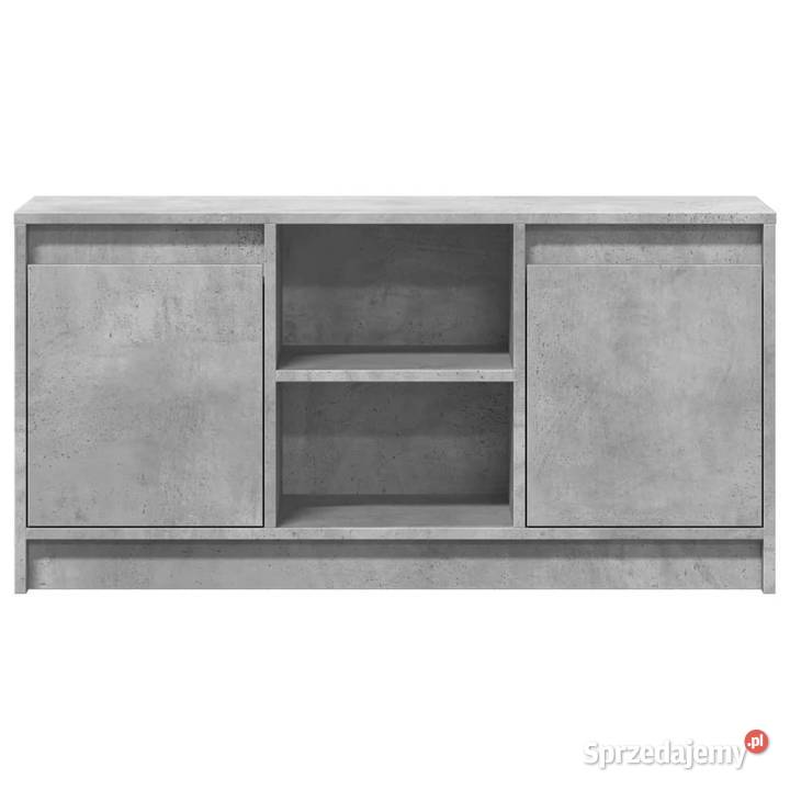 Szafka pod TV z LED szarość betonu 100x34x50 Warszawa