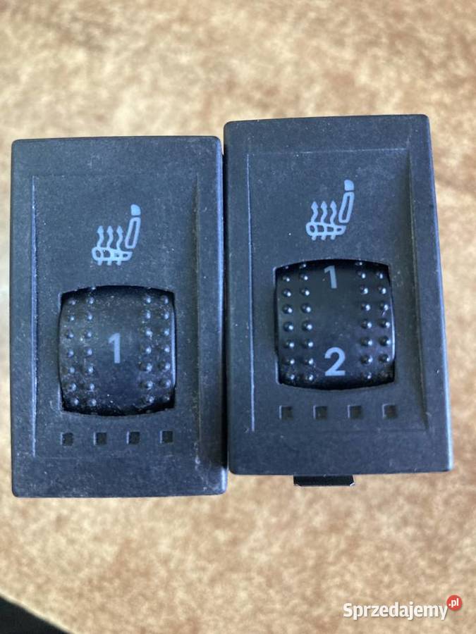 VW T4 PRZEŁĄCZNIK PODGRZEWANIA FOTELA 7D0963563 wielkopolskie Rakoniewice