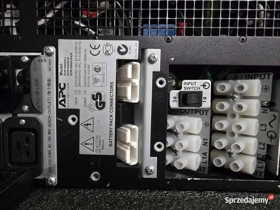 UPS APC SmartUPS SURTR8000 XLi