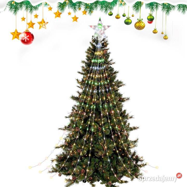 Lampki choinkowe łańcuch świetlny gwiazda Częstochowa sprzedam