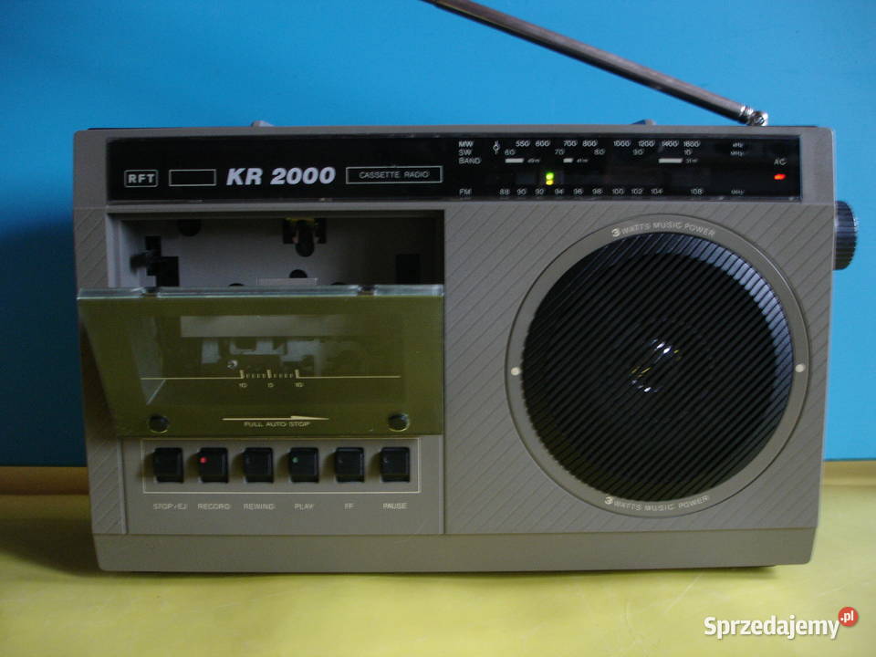Radiomagnetofon RFT KR2000 Zielona Góra sprzedam