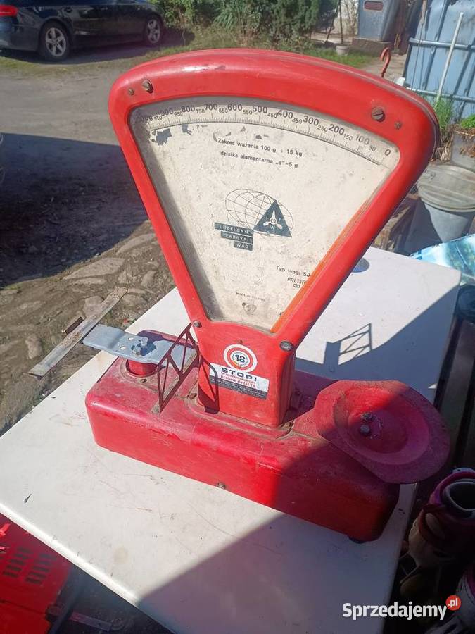 Waga PRL dolnośląskie Leśna