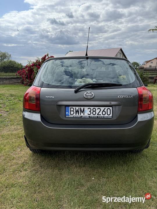 Ładna toyota corolla krajowa benzyna ESP Kobylin-Borzymy sprzedam