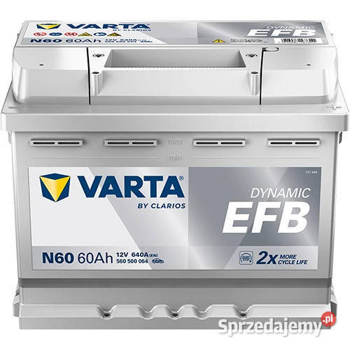 Akumulator 60Ah 640A VARTA Blue Dynamic EFB Warszawa