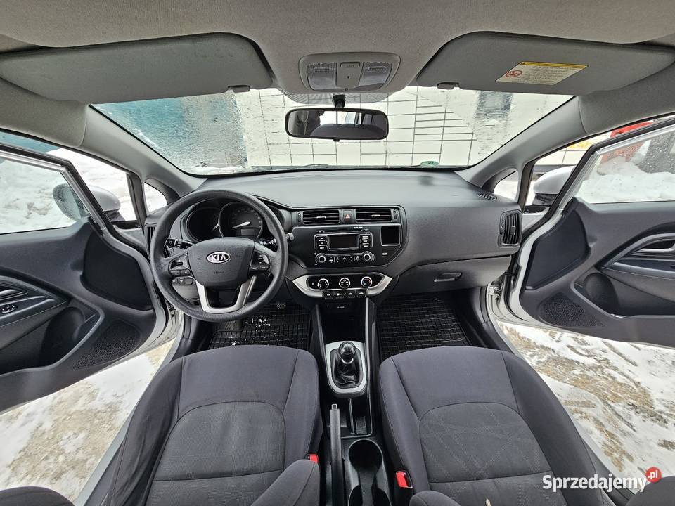 Kia Rio 12 85 srebrny Kielce