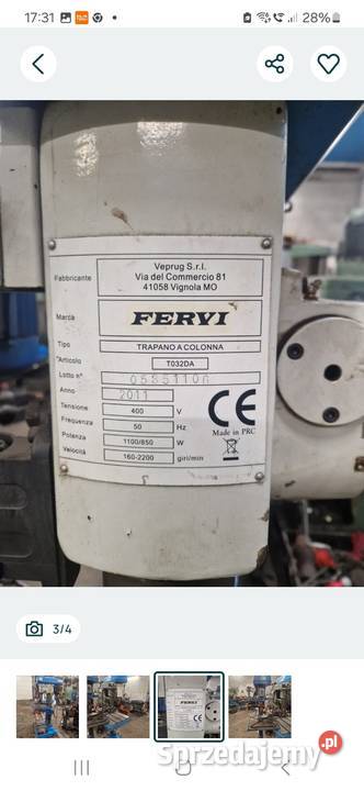 Wiertarka słupowa Niedźwiady sprzedam