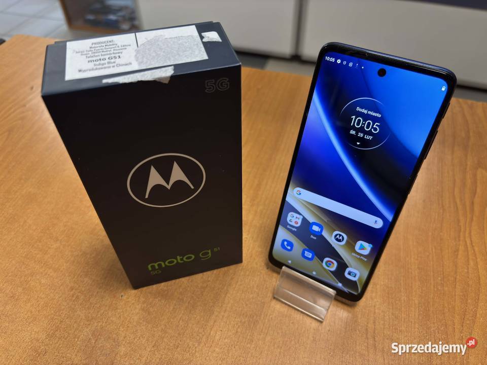 Smartfon Motorola Moto G51 464GB 5G Indygo Blue