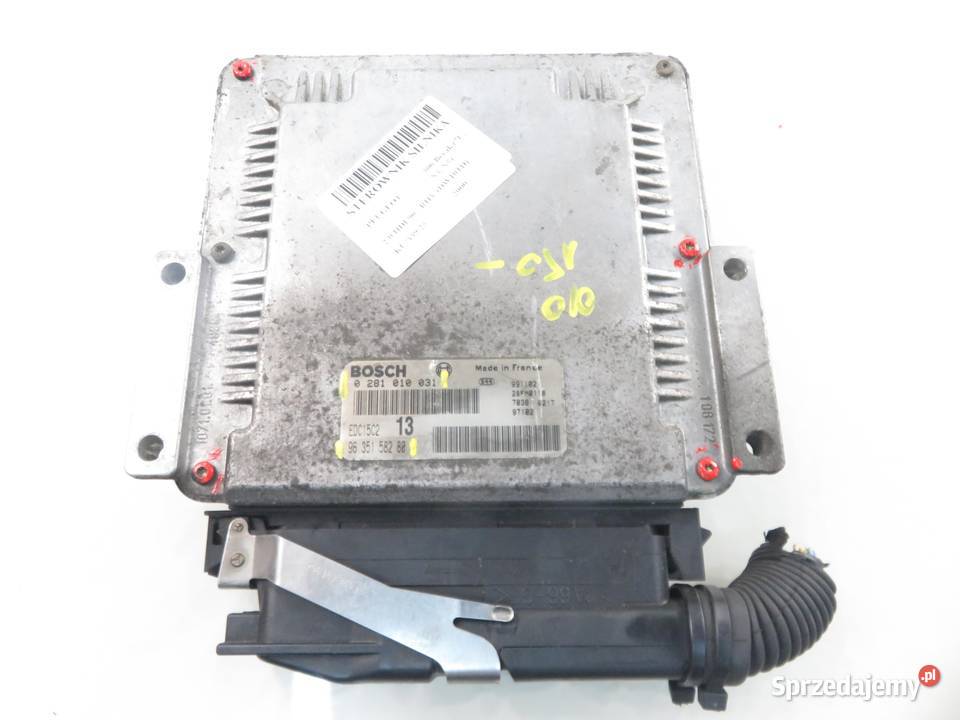 STEROWNIK PEUGEOT 306 20 HDI 9635158280 małopolskie