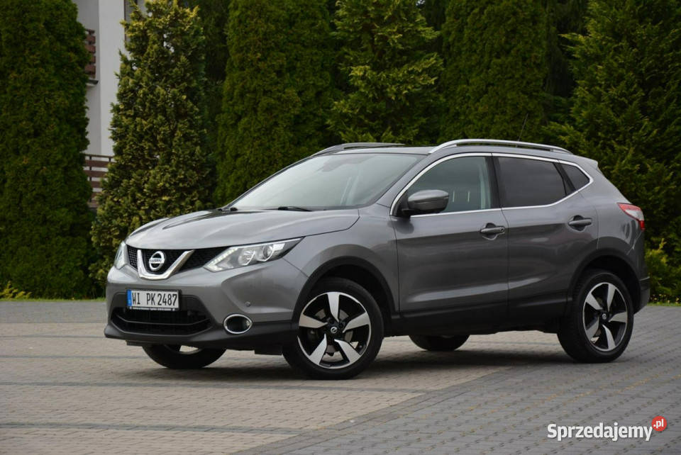 Nissan Qashqai 122016r Ledy Navi Kamera360 SUV mazowieckie Ostrów Mazowiecka
