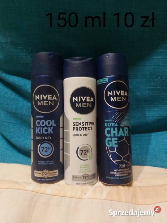 Antyperspiranty męskie Gdańsk sprzedam