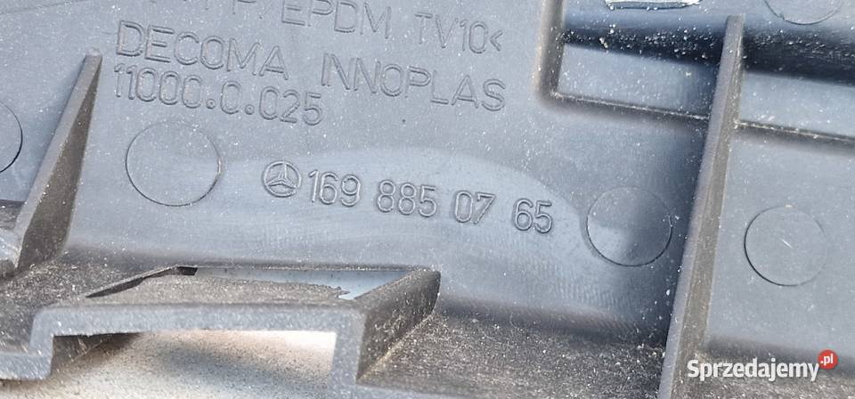 MERCEDES AKLASA W169 ŚLIZG MOCOWANIE HALOGENU osobowe Bieleń