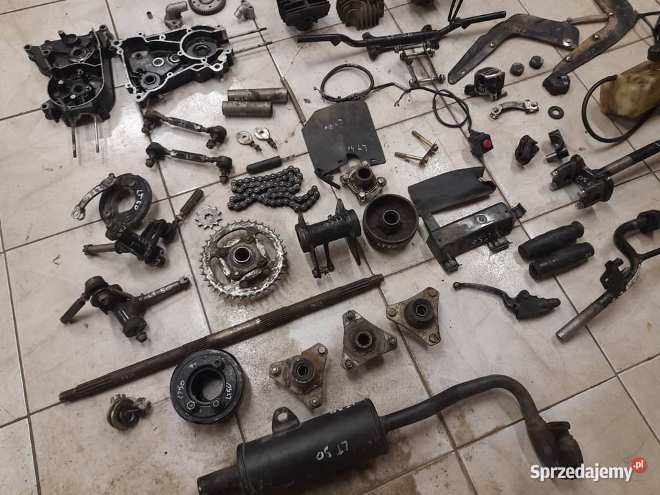 Suzuki LT 50 części cylinder wydech kierownica Jelenia Góra