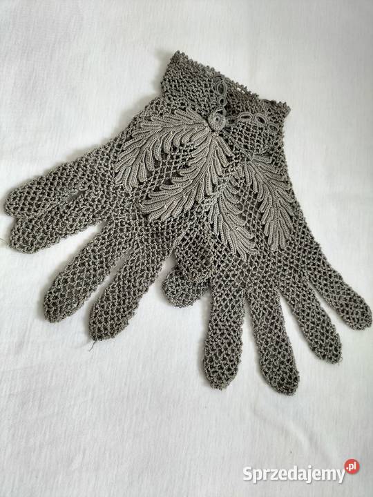 Ażurowe rękawiczki Dla kobiet Warszawa sprzedam
