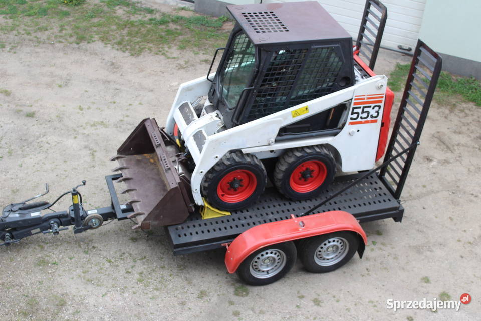 Bobcat 553 przyczepa knott Suchedniów