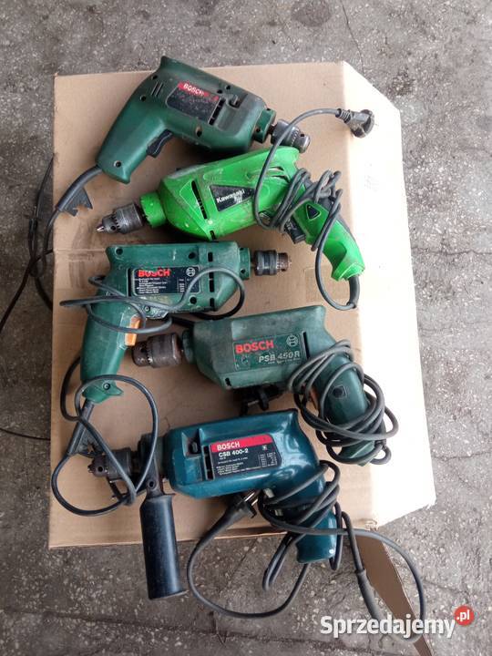 Wiertarki Elektryczne Udarowe Bosch Kawasaki 5 Wiertarki i wkrętarki Siedlce