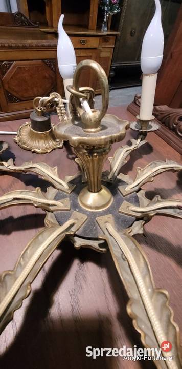 Stary żyrandol 4 Mała Karczma sprzedam