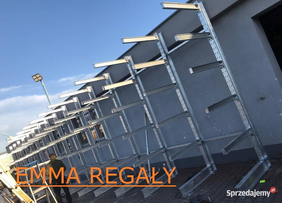 NOWE regał regały wspornikowe wspornik ocynk wielkopolskie Raczyce