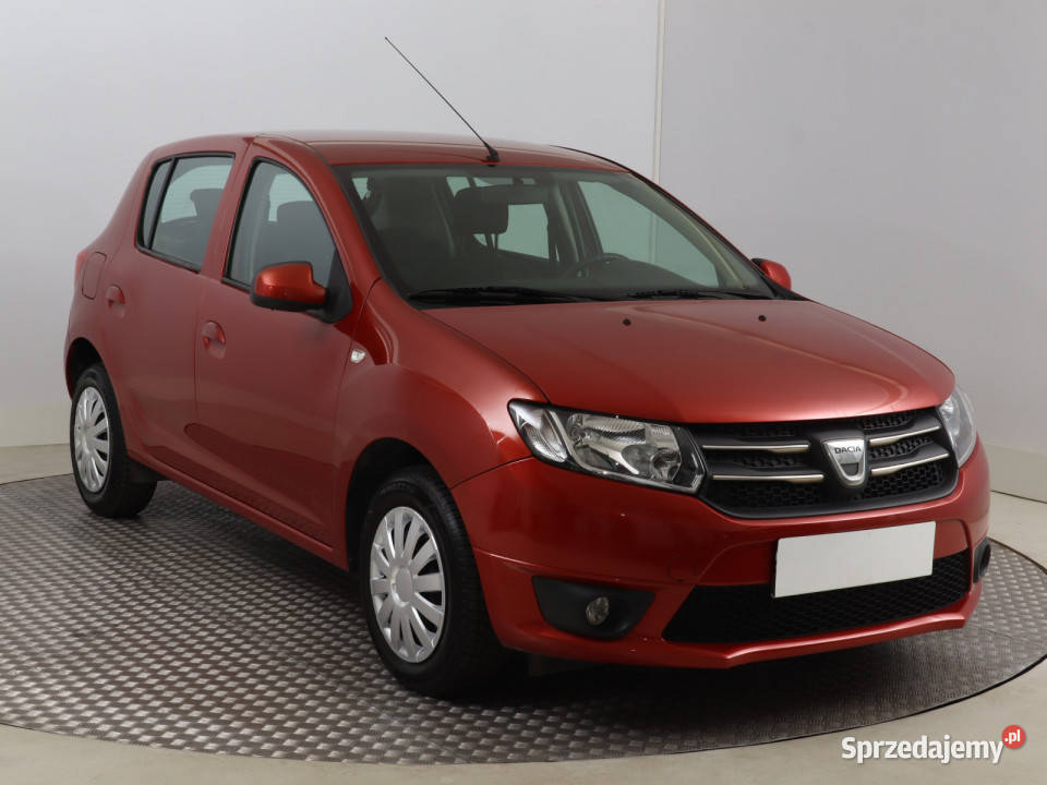 Dacia Sandero 12 16V czerwony Bielany Wrocławskie