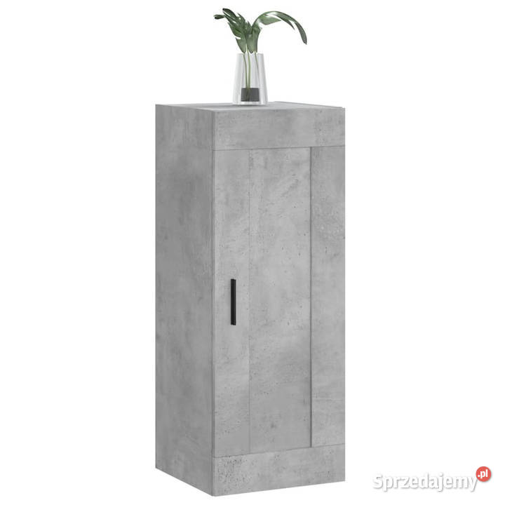 Szafka wisząca szarość betonu 345x34x90 WM830520
