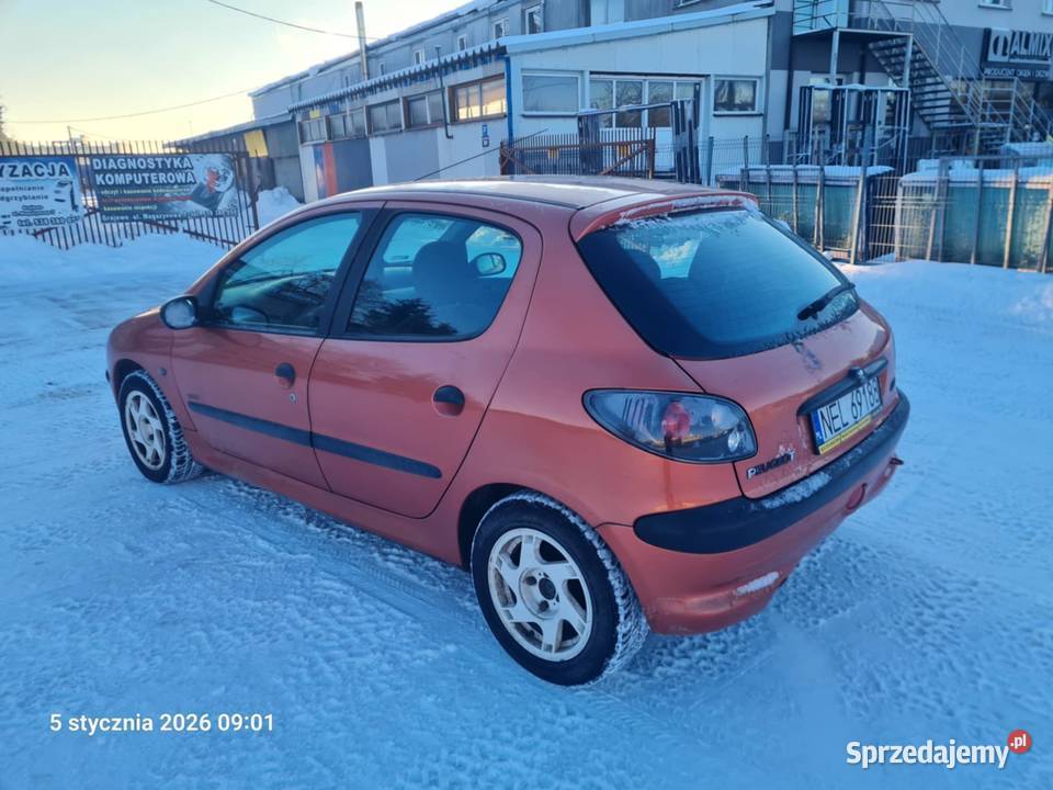 peugeot 206 sprawny długie opłaty
