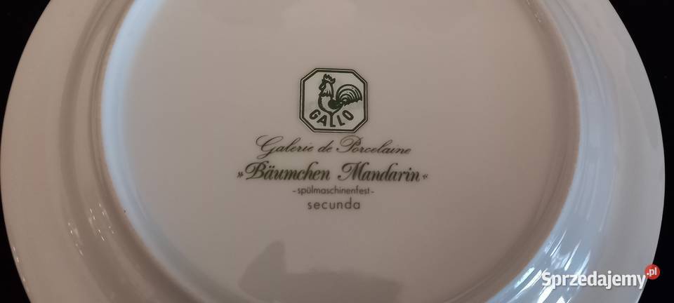 Talerz Gallo Bumchen Mandarin Chełm