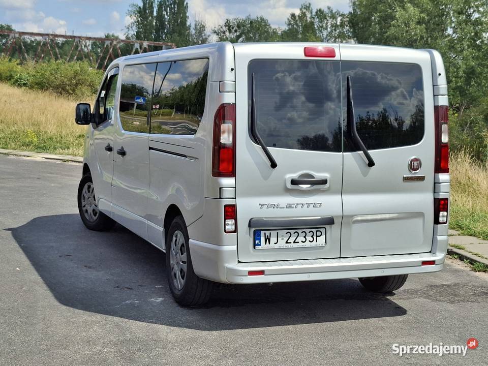 Fiat talento 2019 16 120 9 osobowy z 2 strony manualna Talento mazowieckie Warszawa