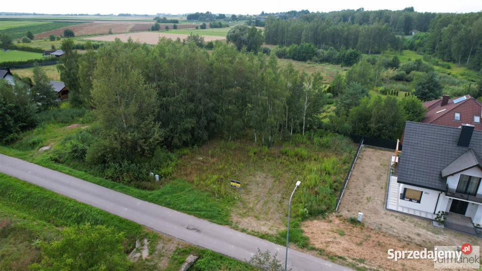 Działka 724 metry Chmielek asfalt