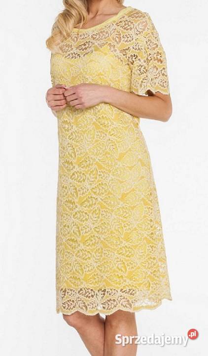 Sukienka koronkowa marki Paola Collection r38 Wieleń sprzedam