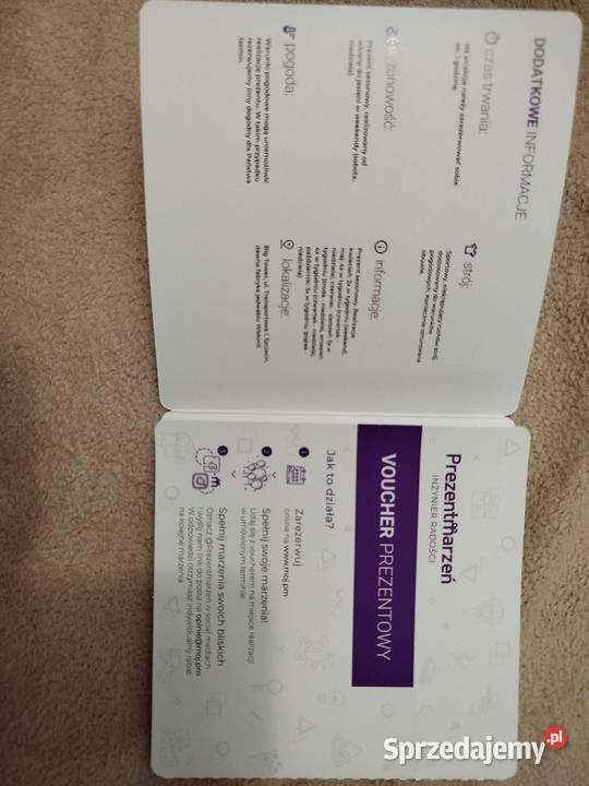 Sprzedam Voucher prezentowy bezimienny Poznań