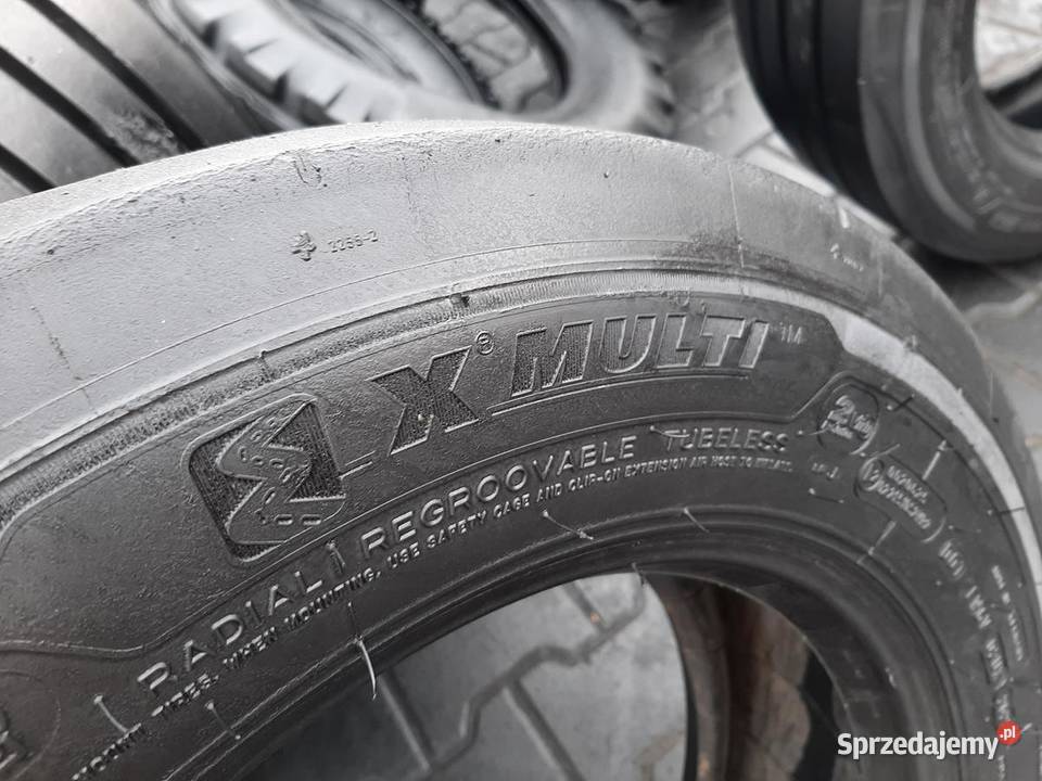 2x Opona używana ciężarowa 24570R175 MICHELIN Zaścianki sprzedam