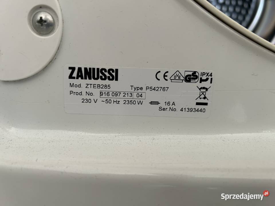 Suszarka ZANUSSI ZTE Poznań
