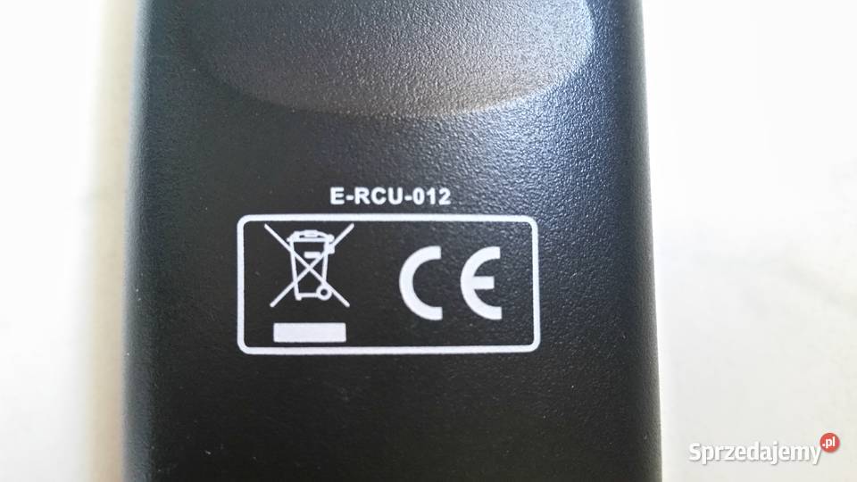 Pilot ERCU012 dekodera DVBT Opticum Puławy