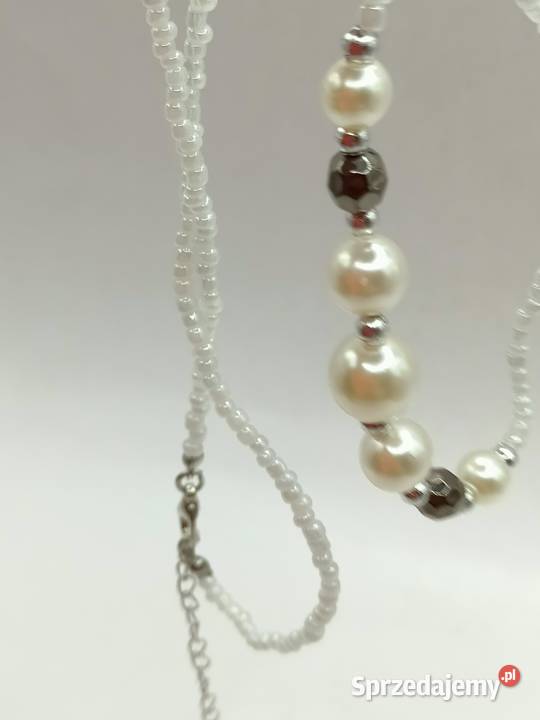 Naszyjnik koraleperłowe