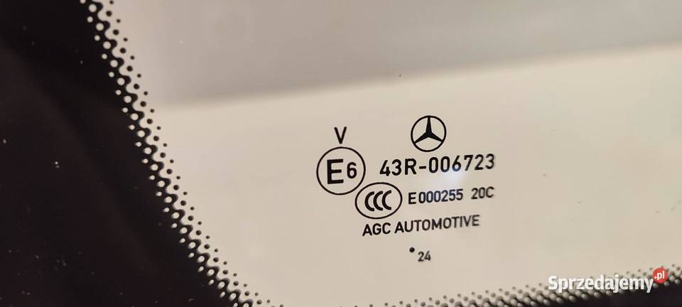 MERCEDES W247 SZYBA KAROSERYJNA LEWY TYŁ