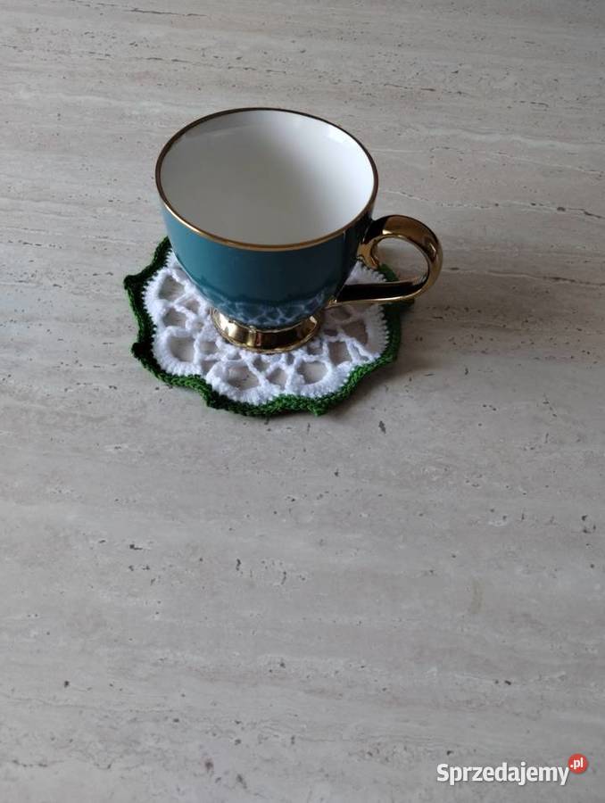 Szydełkowa podstawka pod kubek Nieżywięć