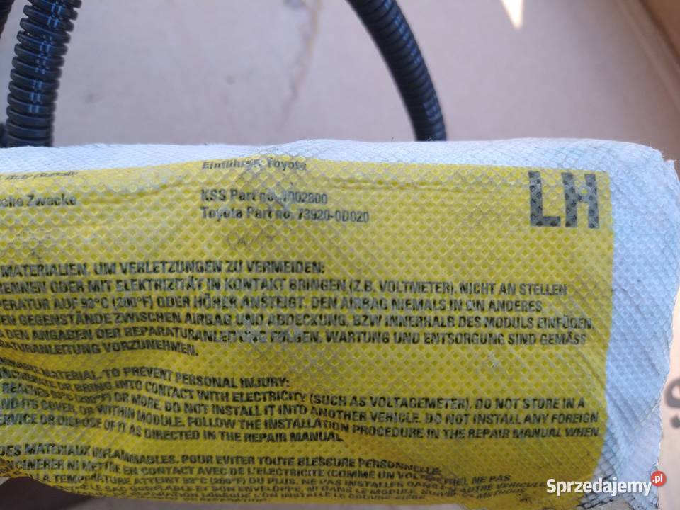 AIR BAG LH Poduszka Fotela Lewa 739200D020 Radziszów