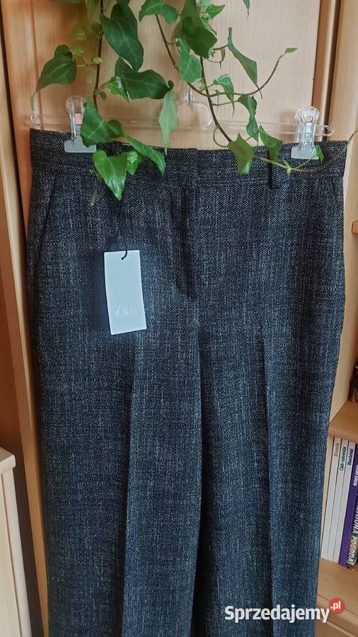 Zara komplet spodnie kamizelka ML Wrocław