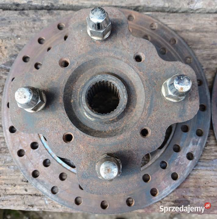 Piasta z tarczami i śrubami CF Moto 500 600 sprzedam
