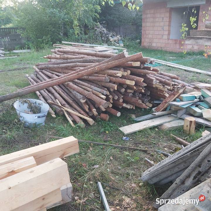Krokwie belki podpory deska szalówka calówka Karolówka